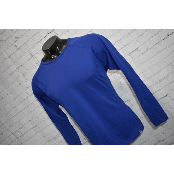 The North Face Shirt Mens Size XL Flash Dry Blue Polyester Long Sleeve - Picture 7 of 9